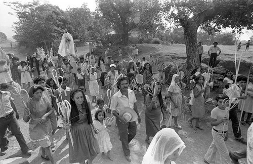 Palm Sunday procession, San Agustín, 1983