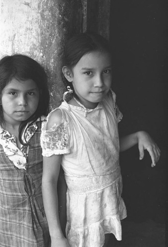 Girls at a workshop, La Chamba, Colombia, 1975