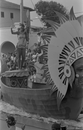 Floats of the Carnaval de Barranquilla, Barranquilla, Colombia, 1977