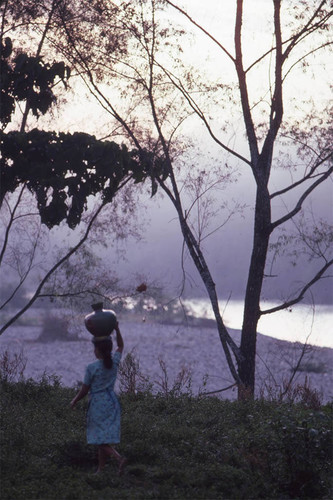 Guatemalan refugee, Ixcán, 1983