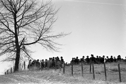 Amish funeral, Lancaster County, 1974