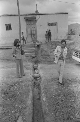 City hall public servants on the beat, Tunjuelito, Colombia, 1977