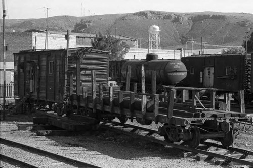 Train car converted to home, Mexico 1983