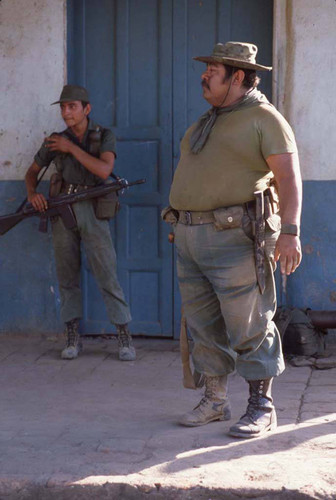 Salvadoran commander, San Agustín, 1983