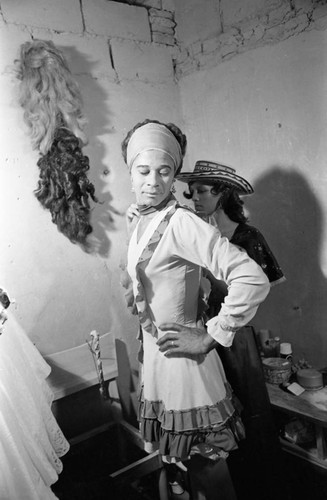 Preparing for Carnival, Barranquilla, Colombia, 1977