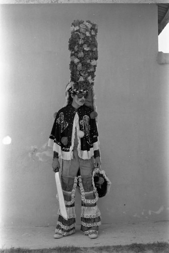 Portrait of a warrior, Barranquilla, Colombia, 1977