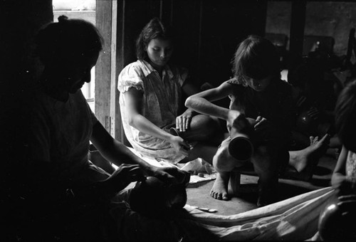 Artisans at work, La Chamba, Colombia, 1975