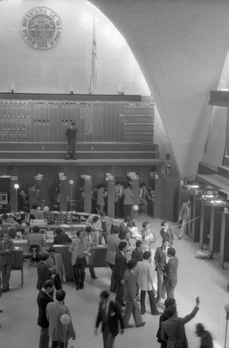 The Mexican Stock Exchange, Mexico, ca. 1983