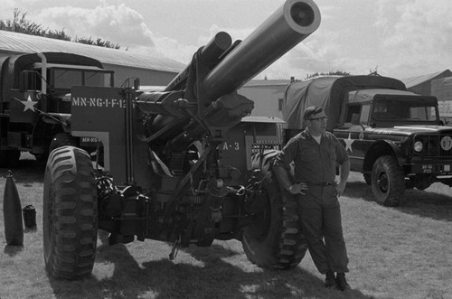 Minnesota National Guardsman, Pipestone County Fair, Minnesota, 1972