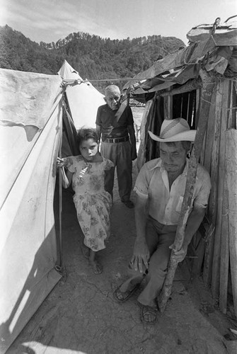 Refugee camp, Perquín, Morazán, 1983