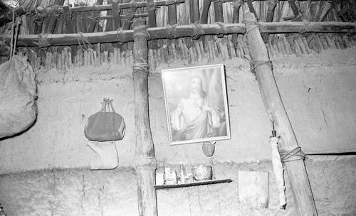 Home interior, San Basilio de Palenque, 1976