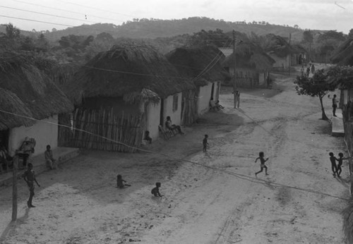 Children in the street, San Basilio de Palenque, 1975