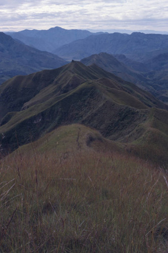 An aerial view, Tierradentro, Colombia, 1975