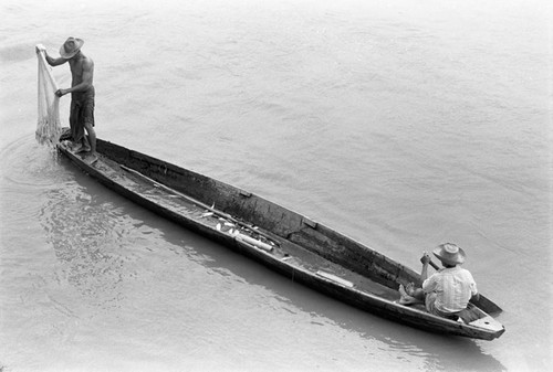 Fishing, La Chamba, Colombia, 1975