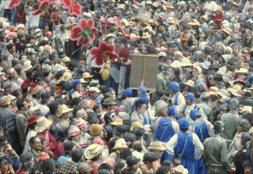 Procession at the Blacks and Whites Carnival, Nariño, Colombia, 1979