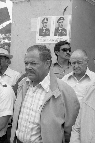 Presidential Candidate Ángel Aníbal Guevara, Guatemala, 1982