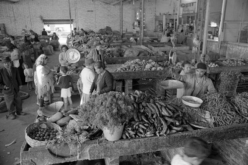 A day in the market, Tunjuelito, Colombia, 1977