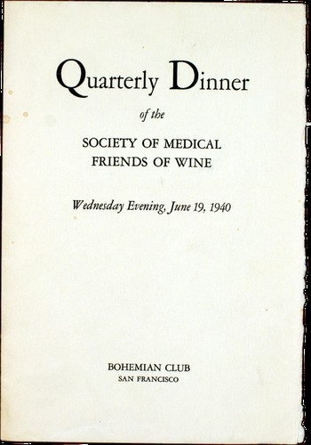 Society of Medical Friends of Wine - Bohemian Club