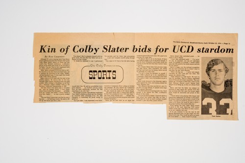 Clipping, Kin of Colby Slater bids for UCD stardom