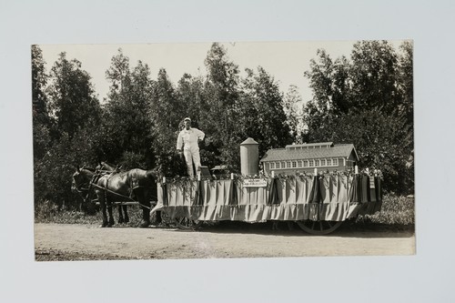 Picnic Day: Float, Modern Farm Buildings