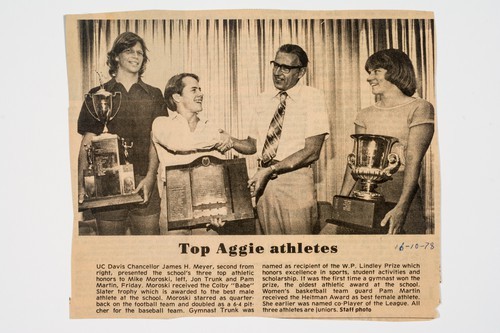 Clipping, Top Aggie athletes