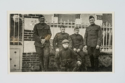 Four Soldiers and a Boy