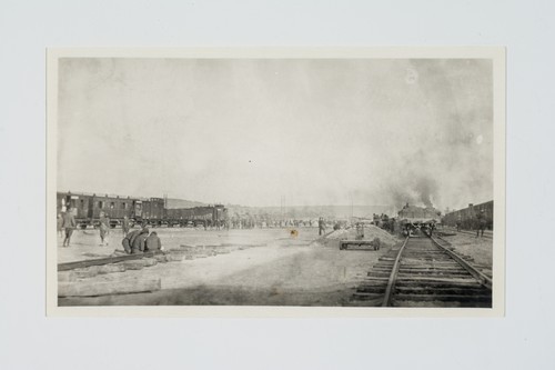 Soldiers at Railyard