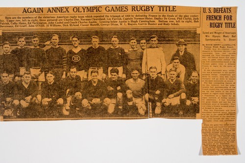 Clippings, Again annex Olympic games rugby title