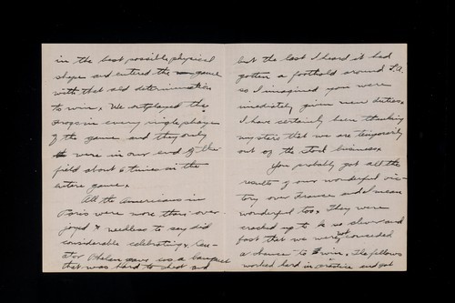 Letter from Colby E. "Babe" Slater to his brother-in-law A.P. Messenger