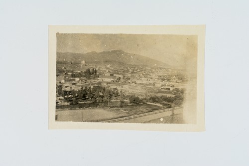 Bird's-eye image of unidentified town