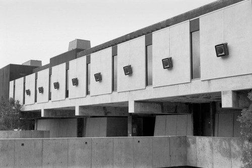 Art installation at Mandeville Center, UCSD