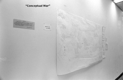 Fred Lonidier MFA exhibition