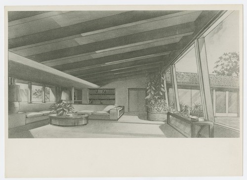 Cliff May: "Pace-Setter" model house (Brentwood, Calif.)