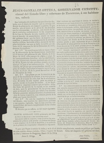 Que habiendo sido ineficaces las providencias dictadas con el objeto de impedir que se estraiga del Estado la plata pasta, sin ensayar y quintar, de que resulta, que al erario se le priva de los derechos que le corresponden