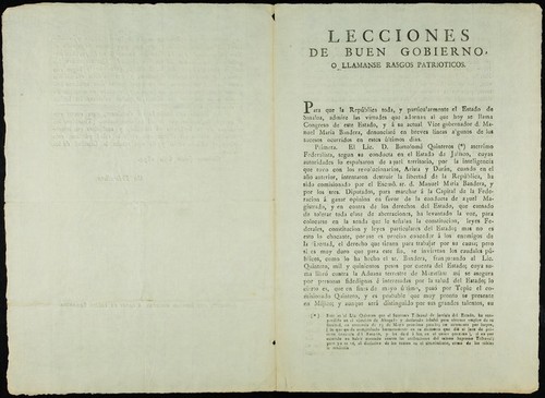 Lecciones de buen gobierno, o, Llámanse rasgos patrióticos