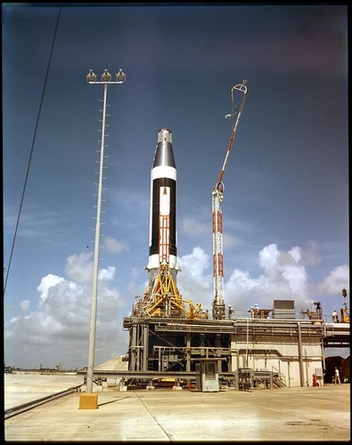 Atlas 3B, on Pad-------3B; Master Col. Pos