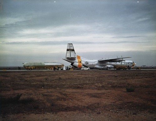 Atlas air transport--'Missile Moves binder; 109D; 11-29-61; move to Miramar NAS (Naval Air Station)