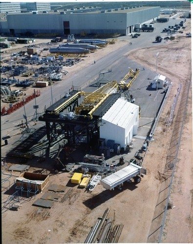 PictionID:42922246 - Catalog:14_002891 - Title:IOC Launcher Test Details: Launcher IOC, Horizontal - Test Missile Erection Date: 03/09/1959