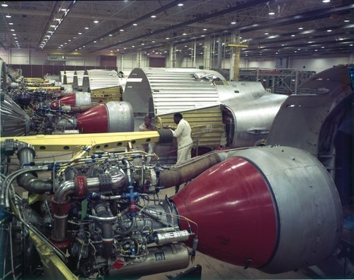 PictionID:42921928 - Catalog:14_002867 - Title:Atlas D, Thrust Section Details: Atlas D Production Lines; Thrust sections Date: 02/18/1959