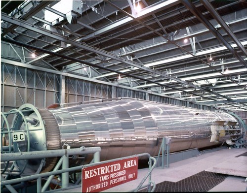 PictionID:42921902 - Catalog:14_002865 - Title:Atlas 9C, Assembly Line Details: Factory Assembly Line, Atlas 9C in Dock Bldg 5 Date: 02/02/1959