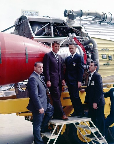 Mercury astronauts--'Mercury binder; 107D; Wally Schirra; 3-7-62