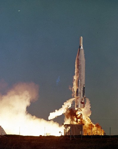 Atlas 106F Liftoff--'Atlas Launches binder; 106F