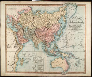 Asia : including the Russian and Turkish empires, New Holland