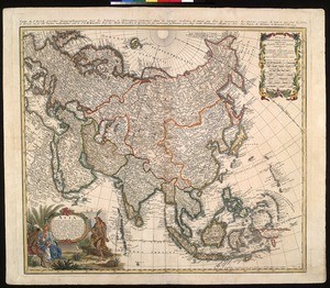 Asia secundum legitimas projectionis stereographicae regulas et juxta recentissimas observation : et relationes explosis aliorum fabulosis designationibus et narrationibus, abhibitis quoque veterum monumentis et recentiorum itinerariis descripta, et in par