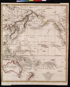 A chart exhibiting the new discoveries in the north & south Pacific Ocean : also those on the north-west coast of North America, and on the eastern coast of Tartary