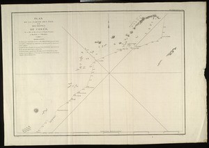 Plan de la partie des îles, ou archipel de Corée : vue au mois de Mai 1787 par lees Frégates Françaises la Boussole et l'Astrolabe