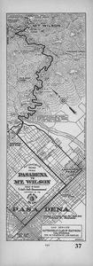 Automobile road from Pasadena to Mount Wilson, 1930