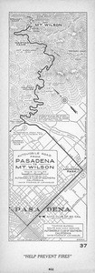 Automobile road from Pasadena to Mount Wilson, 1922