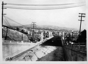 New Hyperion Street bridge, Los Angeles, 1928