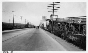 New Harbor Truck Boulevard (Alameda Street) looking north of Elftman, Los Angeles, 1924